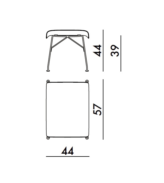 S/Wood Kartell Fußstütze
