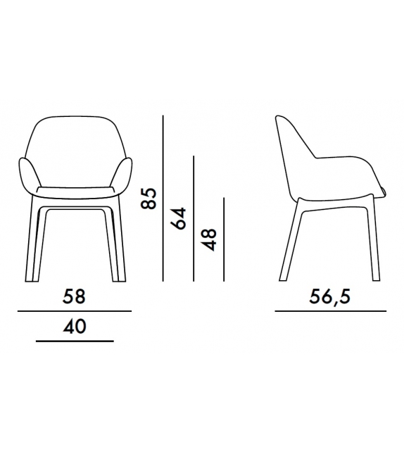 Clap Aquaclean Kartell Poltrona