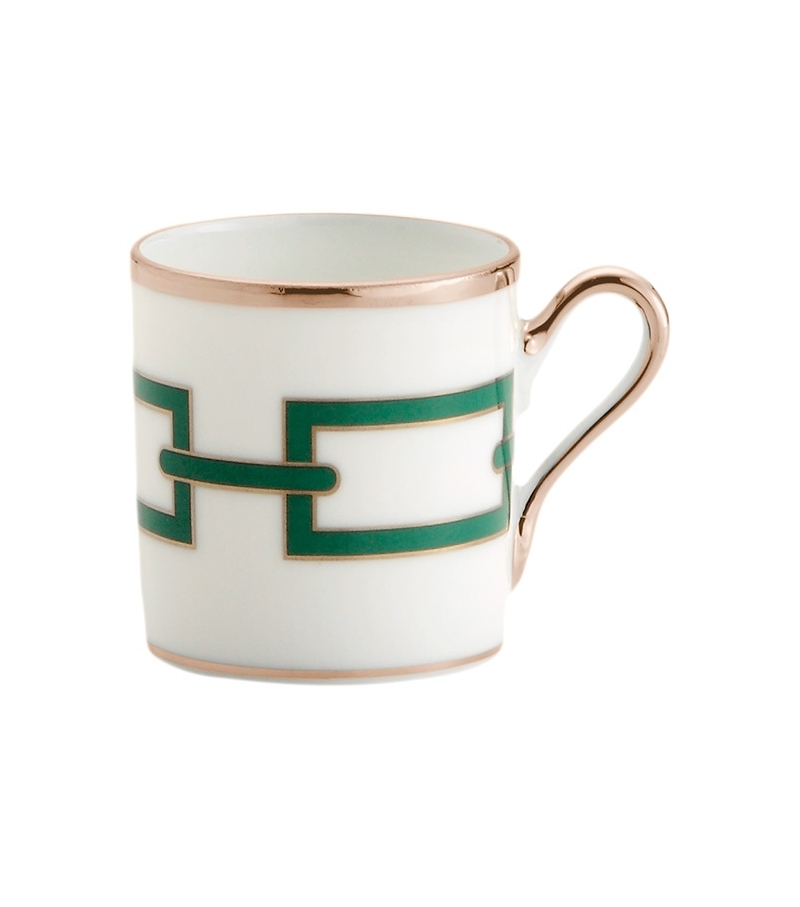 Tazza Caffè Catene Smeraldo Ginori 1735