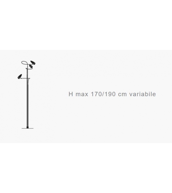 CicloItalia Flex F3 Catellani&Smith Lampadaire