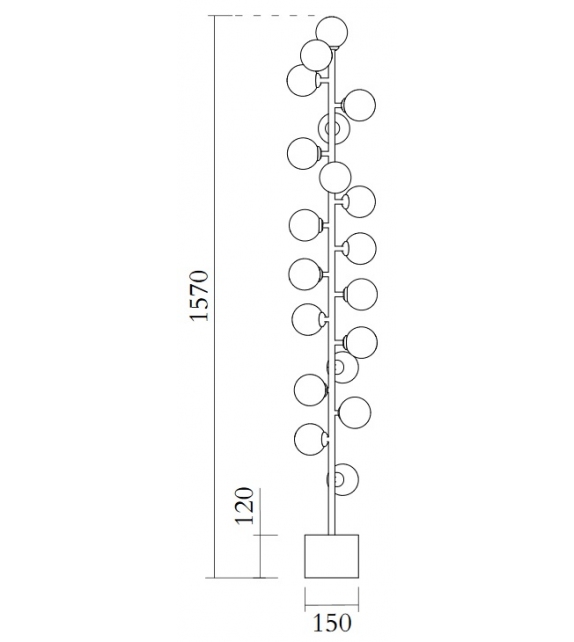Mimosa Atelier Areti Floor Lamp