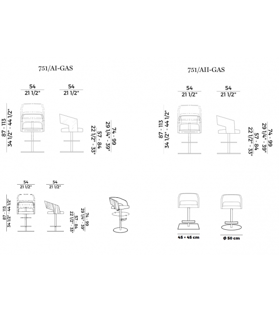 Jolly Potocco Tabouret
