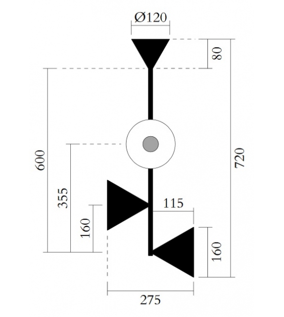Vertical 1 Atelier Areti Lampada da Soffitto