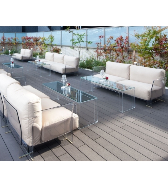 Invisible Side Kartell Table D'Appoint