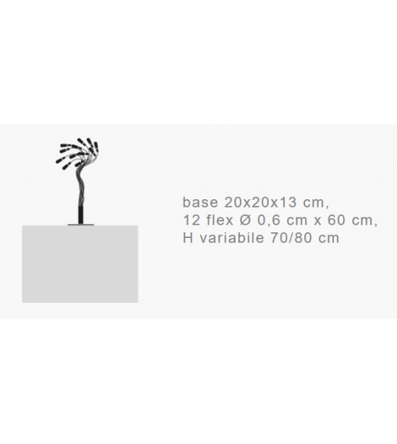 Bonsai Catellani&Smith Lampada da Tavolo