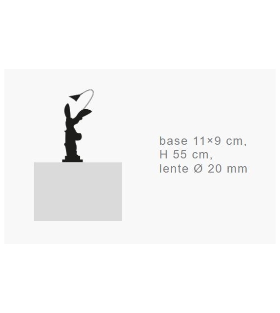 Nike Catellani&Smith Lampada da Tavolo