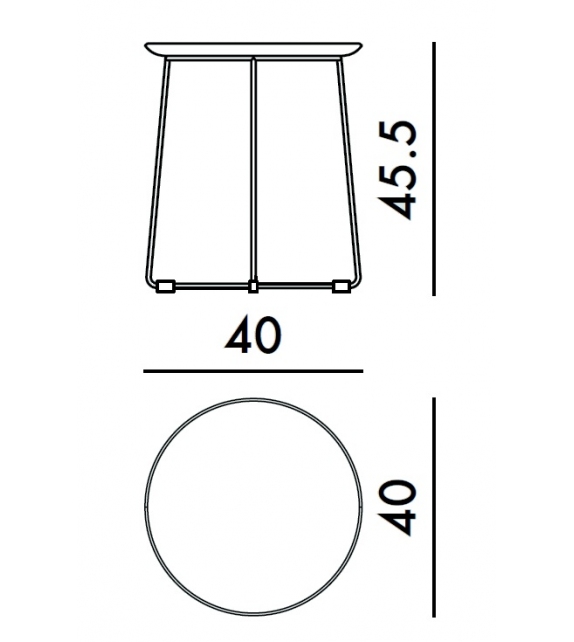 Al Wood Kartell Side Table