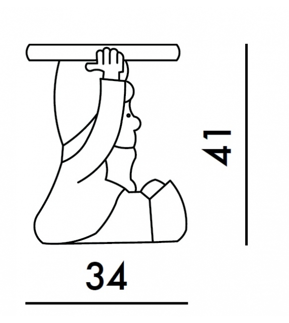 Attila Kartell Sgabello / Tavolino