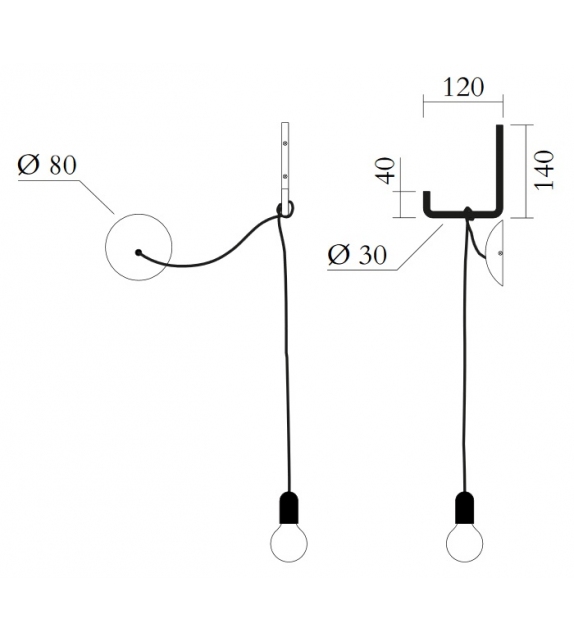 Hook Light Atelier Areti Wall Lamp