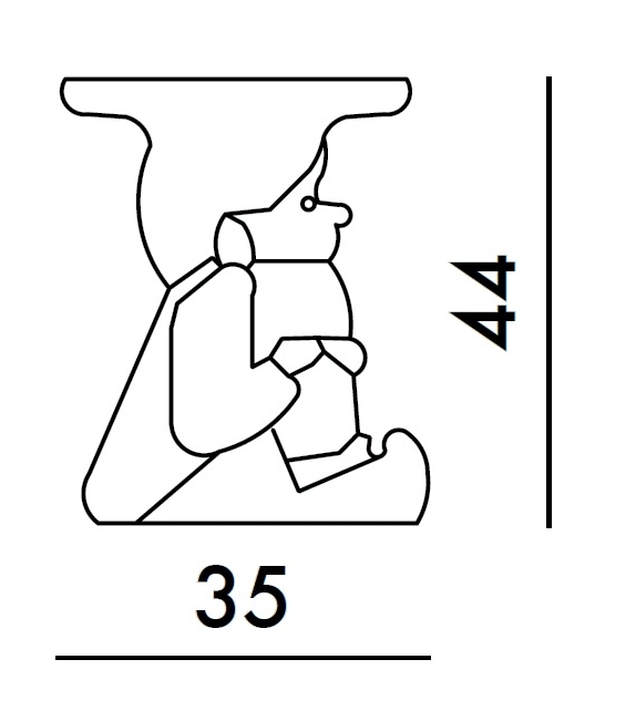 Napoleon Kartell Tabouret / Table D'Appoint