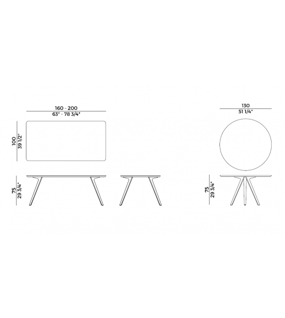 Katana Potocco Tavolo