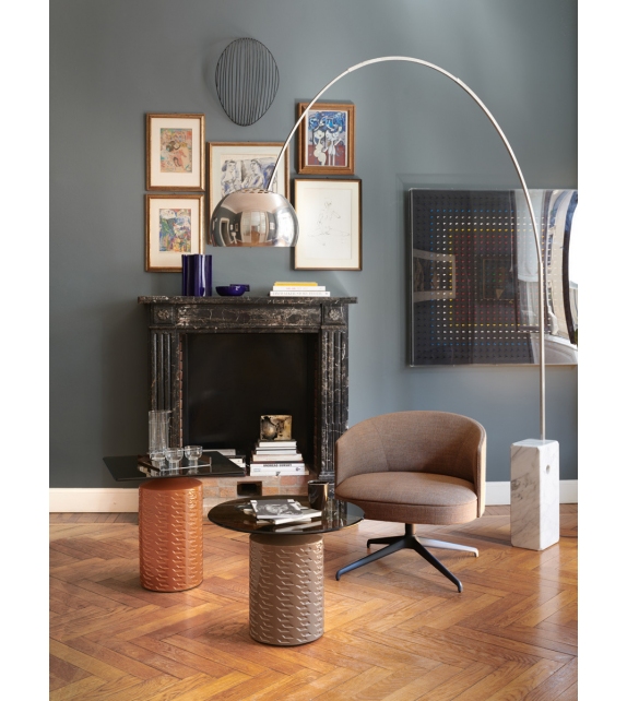 Léna Potocco Swivel Armchair