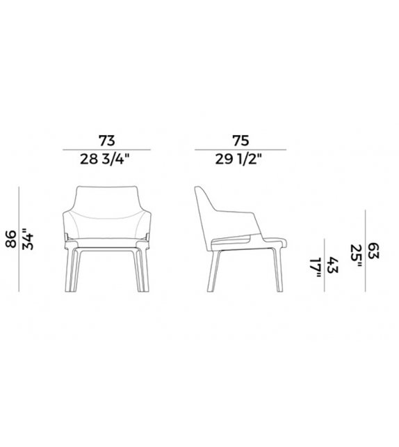 Velis Potocco Lounge Fauteuil