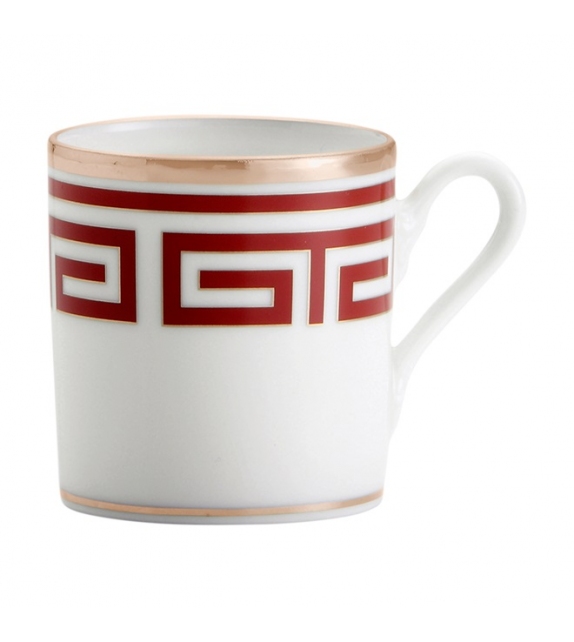Tazza Caffè Labirinto Scarlatto Ginori 1735