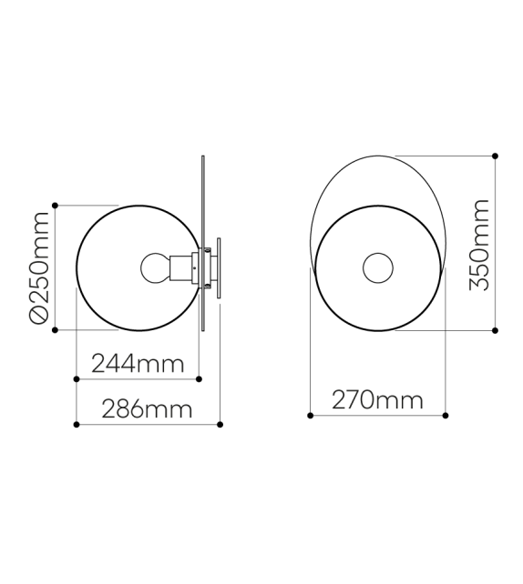 Umbra Bomma Applique / Plafonnier