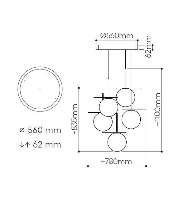 Umbra Bomma Candelabro