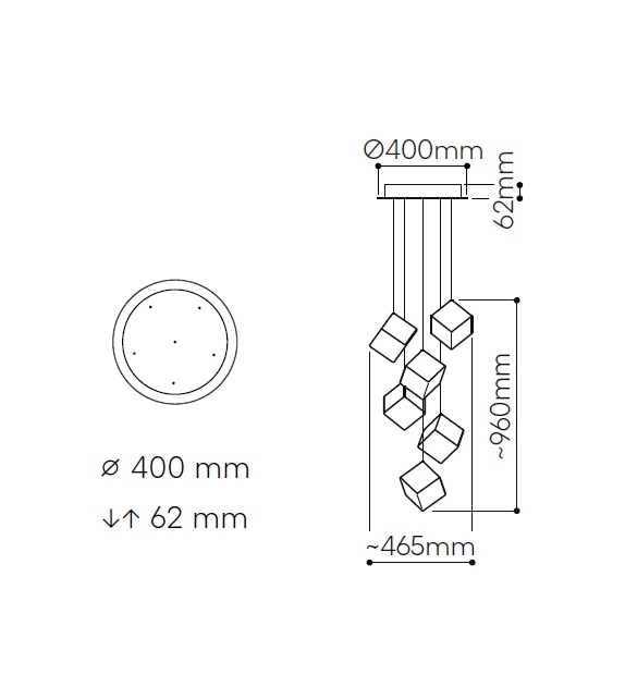 Pyrite Bomma Leuchter