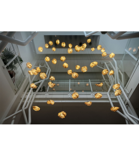 Gold Moon Chandelier Catellani&Smith Lampada a Sospensione