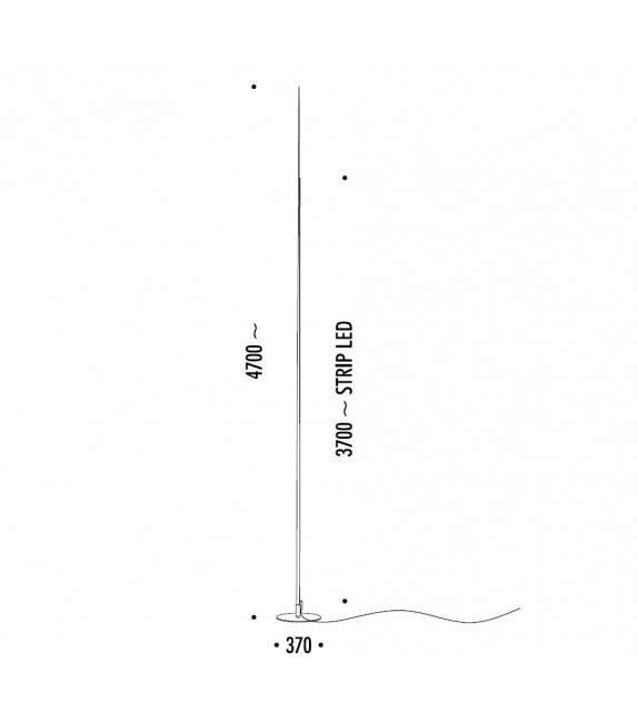 Origine Outdoor Davide Groppi Stehleuchte