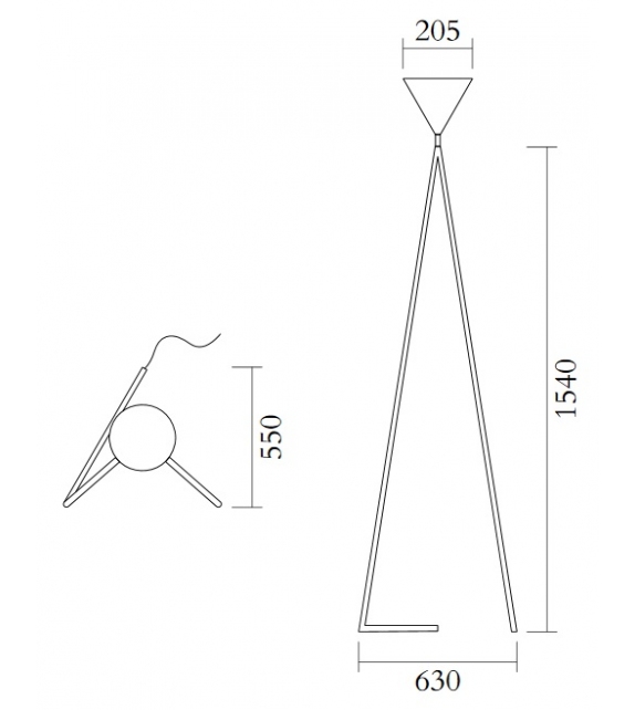 One Cone Atelier Areti Stehleuchte