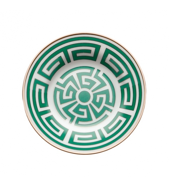 Piatto Caffè Labirinto Smeraldo Ginori 1735 Platillo