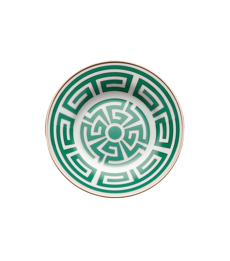 Piatto Caffè Labirinto Smeraldo Ginori 1735 Untertasse