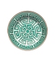 Piatto Tè Labirinto Smeraldo Ginori 1735 Saucer