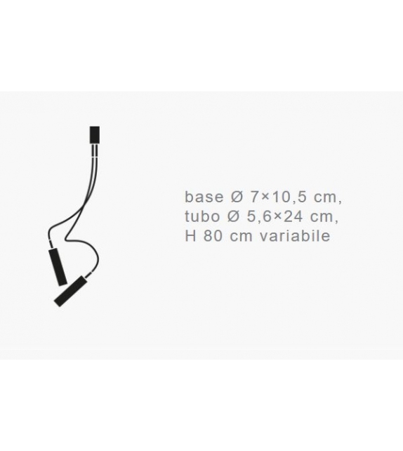 Lucenera 206 Catellani&Smith Ceiling Lamp