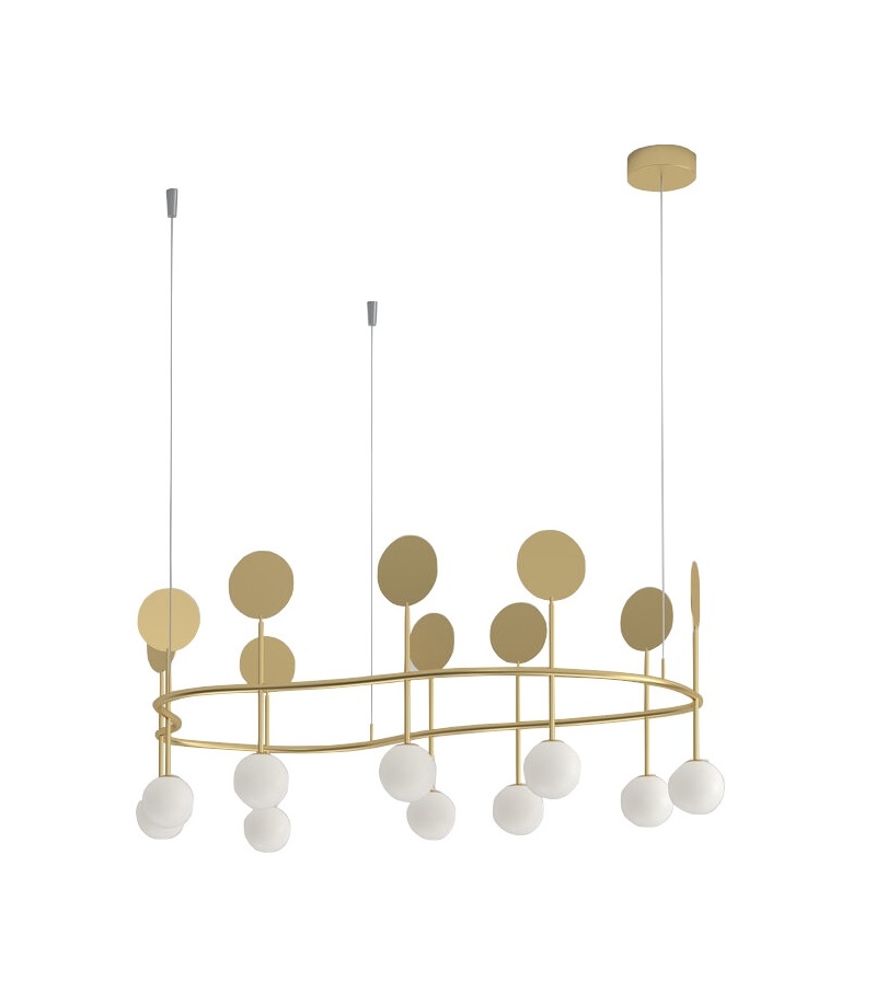 Row Rounded Atelier Areti Suspension Lamp