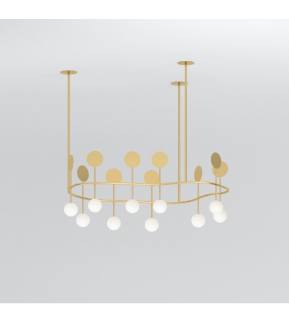 Row Rounded Atelier Areti Suspension Lamp