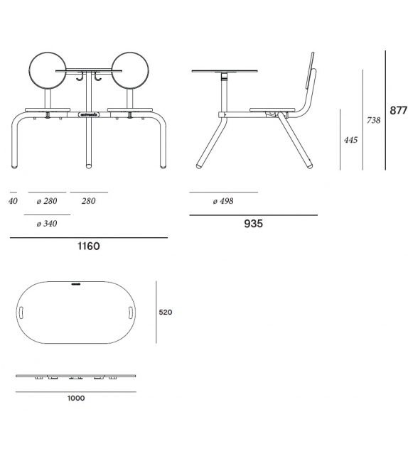 Bistroo Extremis Table