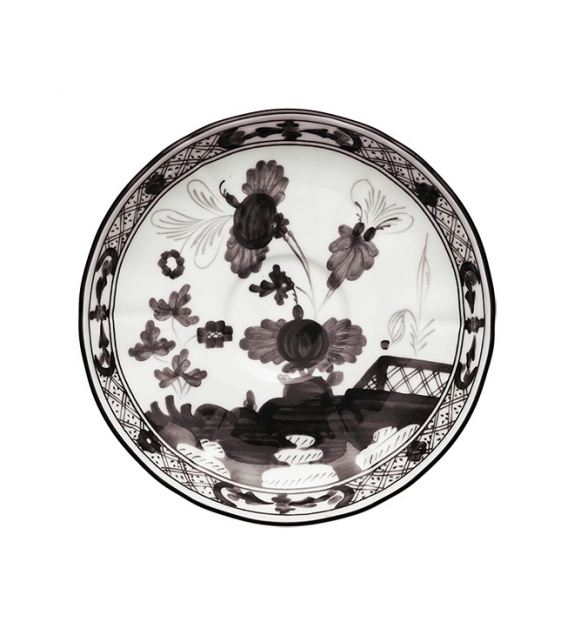 Piatto Tè Oriente Italiano Albus Ginori 1735 Untertasse