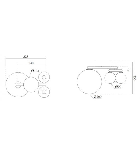 Sculpture 321 Atelier Areti Deckenleuchte