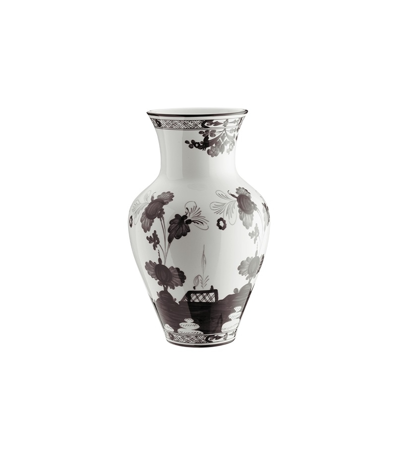 Vase Ming Oriente Italiano Albus Ginori 1735