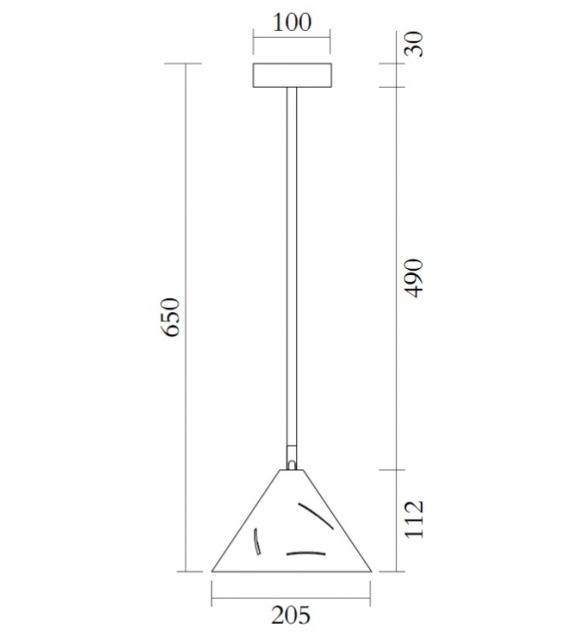 Silver Cone Atelier Areti Lámpara de Suspensión
