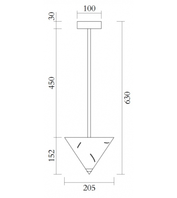 Silver Cone Atelier Areti Pendant Lamp