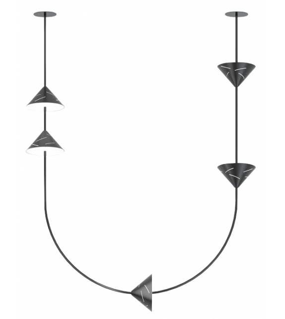 Silver U Atelier Areti Lámpara de Suspensión