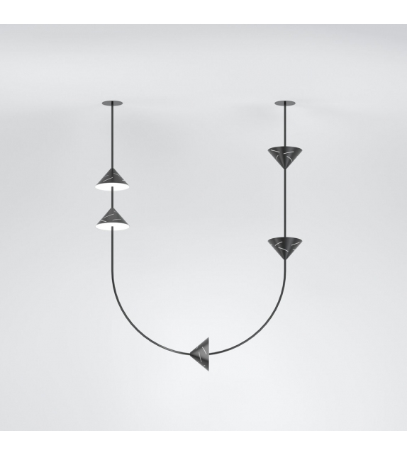 Silver U Atelier Areti Lampadario a Sospensione