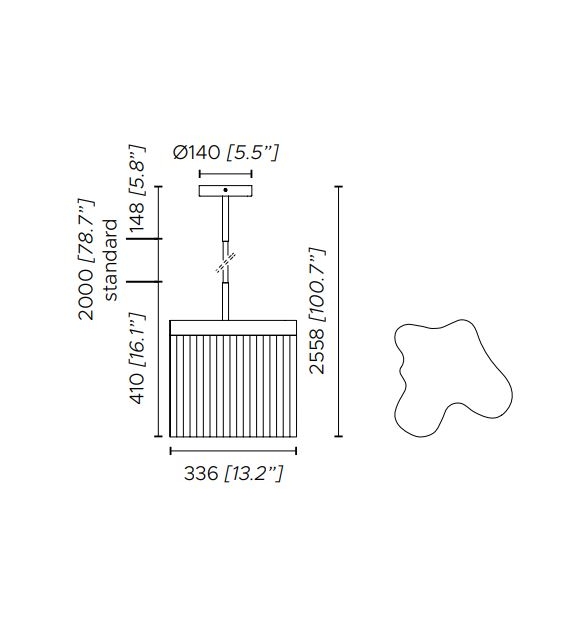 Arcipelago Contardi Hängeleuchte