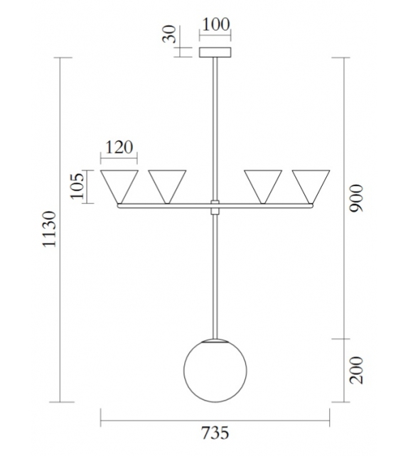Cones On A Ring Atelier Areti Suspension