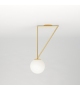 Triangle and Globe Atelier Areti Ceiling Lamp