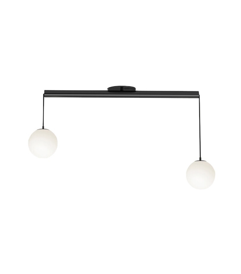 Tube with Globes Atelier Areti Plafonnier