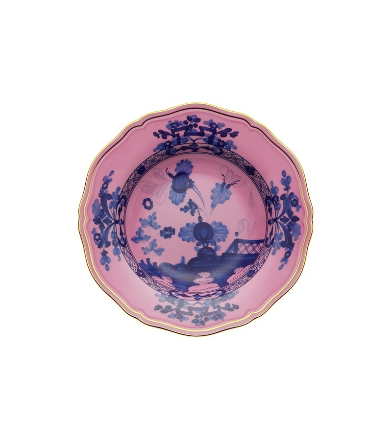 Piatto Fondo Oriente Italiano Azalea Ginori 1735 Plate