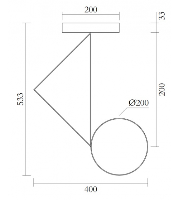 Flat Shapes Atelier Areti Lampada da Soffitto