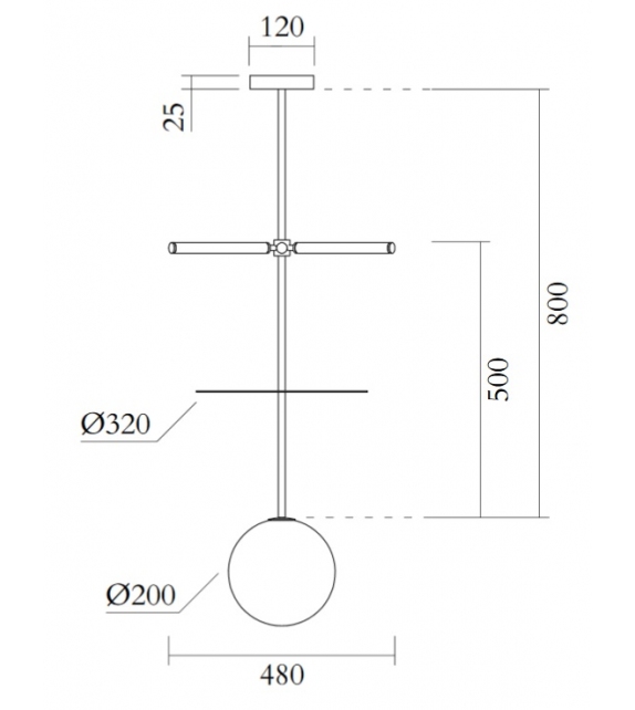 Epic Variations Atelier Areti Lampadario a Sospensione