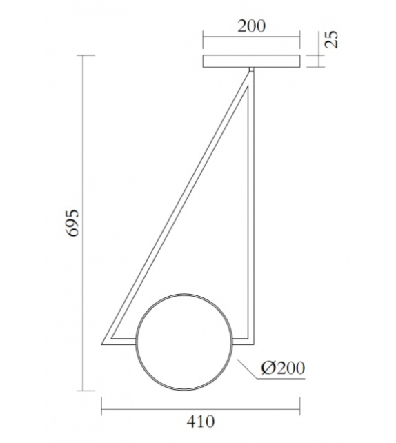 Triangle Variations Atelier Areti Ceiling Lamp