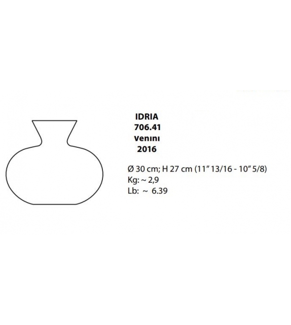 Idria Venini Vase