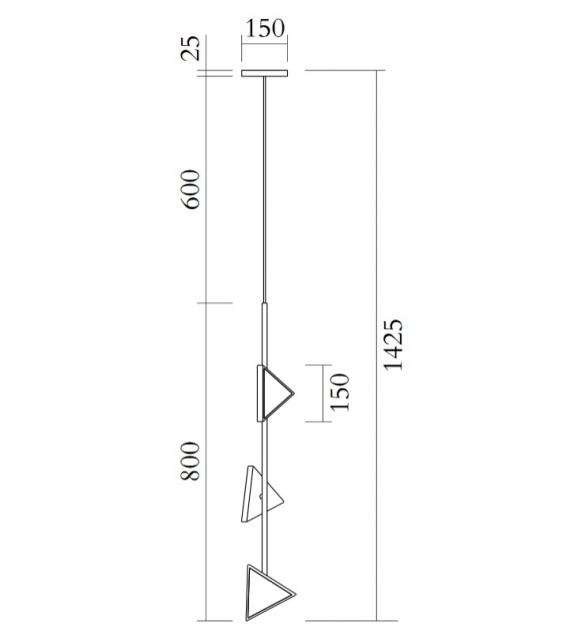 Lines and Triangles Atelier Areti Suspension