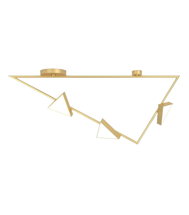 Triangle with Flat Triangles Atelier Areti Lampada da Soffitto