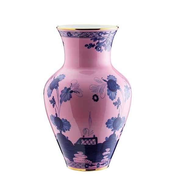 Ming Oriente Italiano Azalea Ginori 1735 Vase